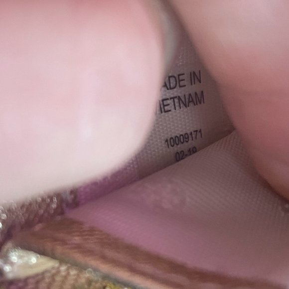 Tory Burch Metallic Rose Gold Continental Wallet - Picture 9 of 9